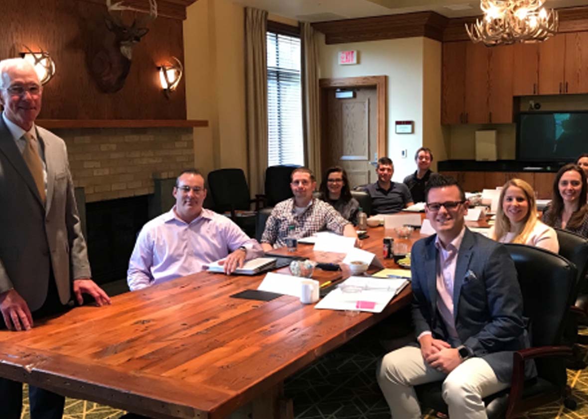Dinsmore attorneys during a Ray Herrell Leadership Institute session.