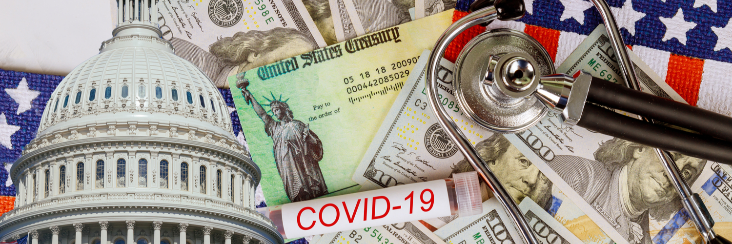 White house covid collage